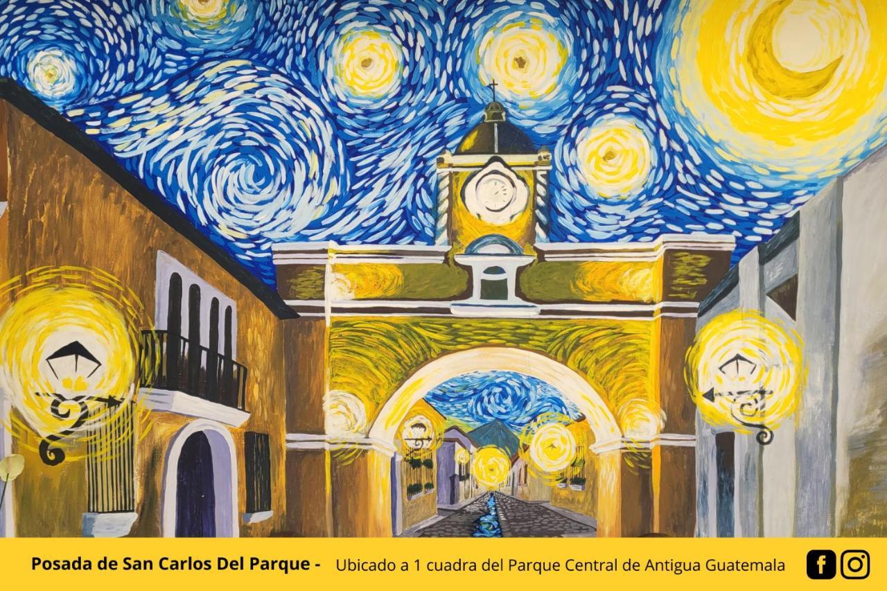 Posada De San Carlos Del Parque アンティグア・グアテマラ エクステリア 写真